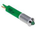 LED Indicator Soldering Green DC 24V 6mm 40mcd